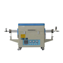 Hot selling ceramic fiber tube furnace for lab research or pilot production line